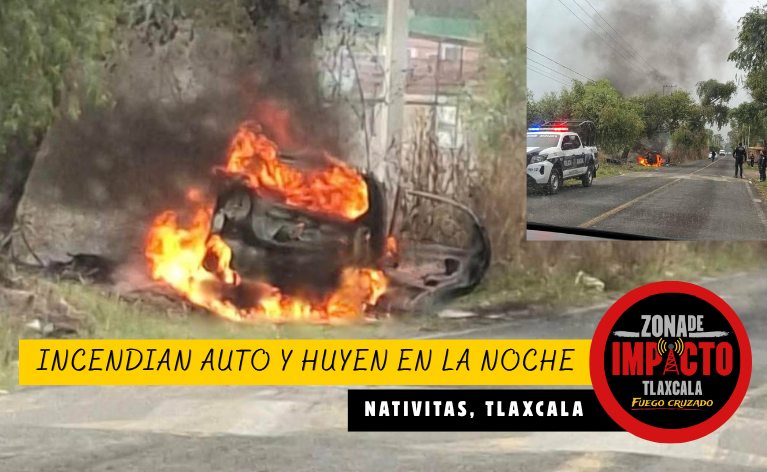 Noche de fuego y sospechas: incendian auto abandonado y desatan operativo