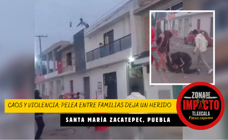¡GUERRA CAMPAL EN PUEBLA! Brutal pelea entre familias deja a joven al borde de la muerte