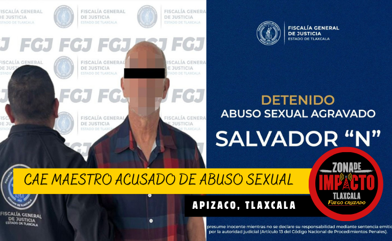 FGJE captura a hombre señalado de abuso sexual agravado contra estudiante
