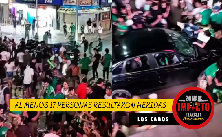 NOCHE DE FIESTA TERMINA EN TRAGEDIA: VEHÍCULO EMBISTE A MULTITUD EN LOS CABOS