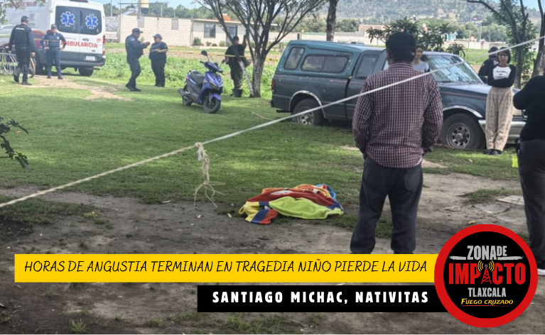 HORAS DE ANGUSTIA TERMINAN EN TRAGEDIA: NIÑO CAE A POZA Y PIERDE LA VIDA EN NATIVITAS