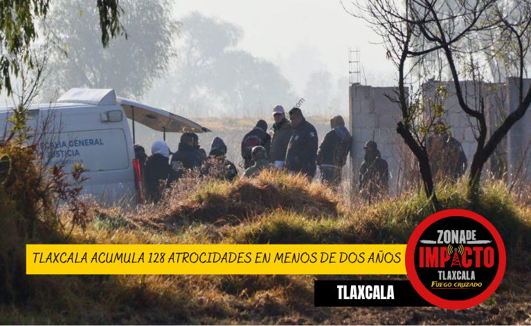 TLAXCALA ACUMULA 128 ATROCIDADES EN MENOS DE DOS AÑOS: CAUSA EN COMÚN